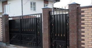 Купить распашные ворота кованные Озёрск, цена от 4860 руб.